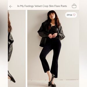 NWT Free People In My feelings Panta